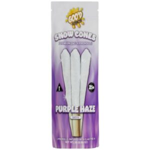 Goo'd Extracts THC-A Snow Cones 3G | 3ct: Purple Haze (Sativa)