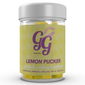 Good Girl D8 THC-A Gummies 5000mg: Lemon Pucker