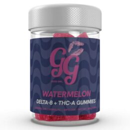 Good Girl D8 THC-A Gummies 5000mg: Watermelon