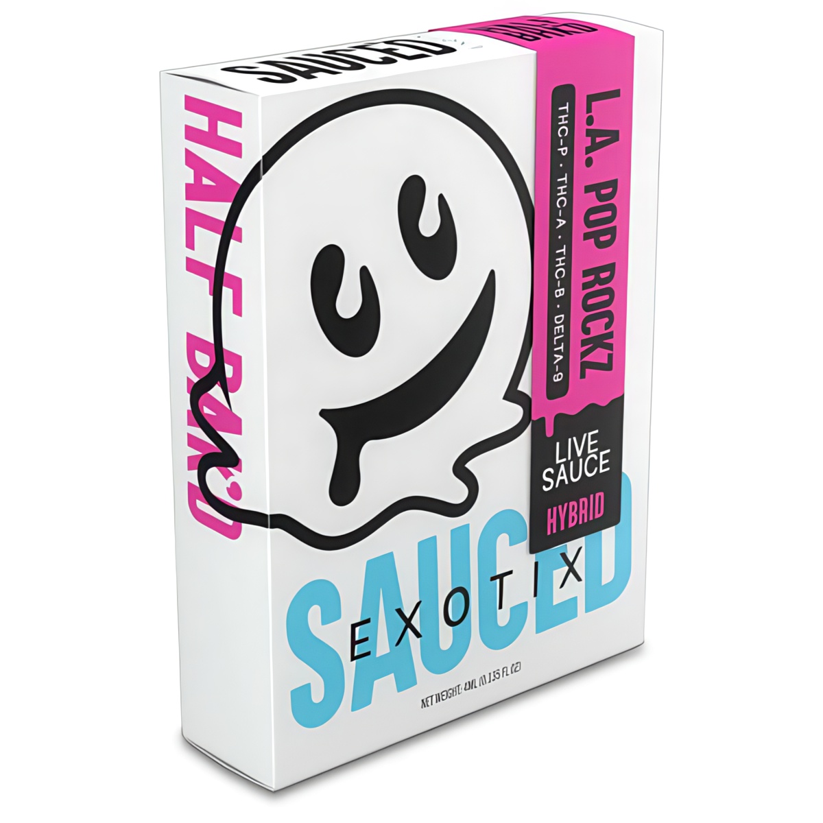 Half Bak'd Sauce'd Exotix Disposable 4G: LA Pop Rockz (Hybrid)