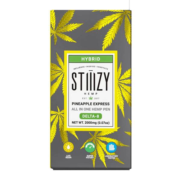 STIIIZY All-In-One Delta 8 Disposable 2G strain: Pineapple Express (Hybrid)