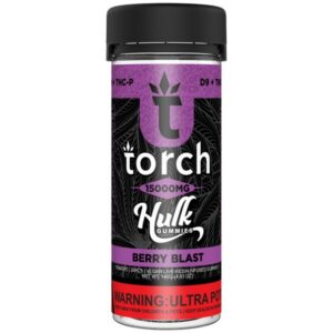 Torch Hulk Gummies 15000mg flavor: Berry Blast