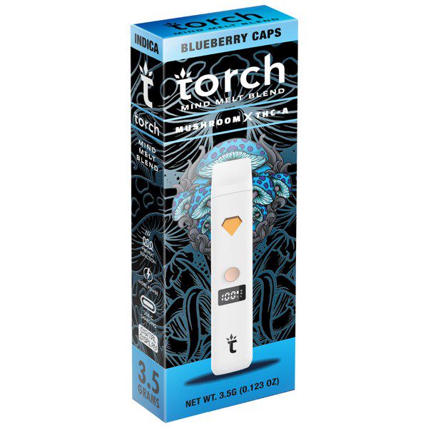 Torch Mind Melt Disposable 3.5G | 2.0 strain: Blueberry Caps (Indica)