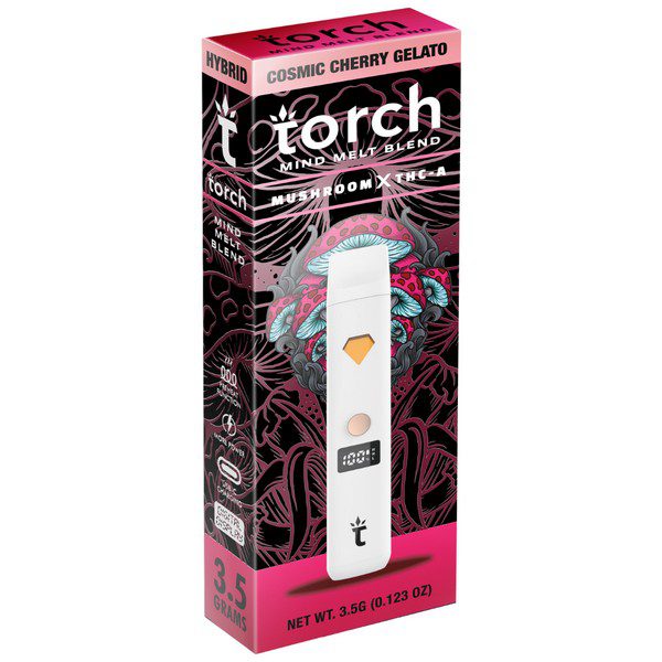 Torch Mind Melt Disposable 3.5G | 2.0 strain: Cosmic Cherry Gelato (Hybrid)