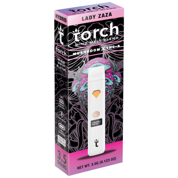 Torch Mind Melt Disposable 3.5G | 2.0 strain: Lady Zaza (Hybrid)