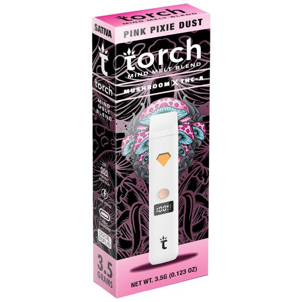 Torch Mind Melt Disposable 3.5G | 2.0 strain: Pink Pixie Dust (Sativa)