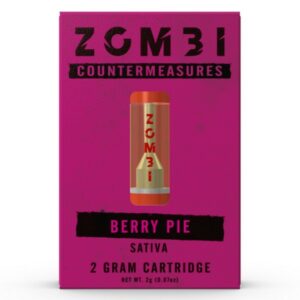 Zombi Countermeasure Cartridge 2G strain: Berry Pie (Sativa)