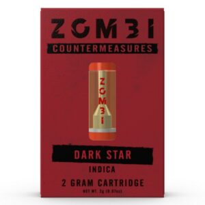 Zombi Countermeasure Cartridge 2G strain: Dark Star (Indica)