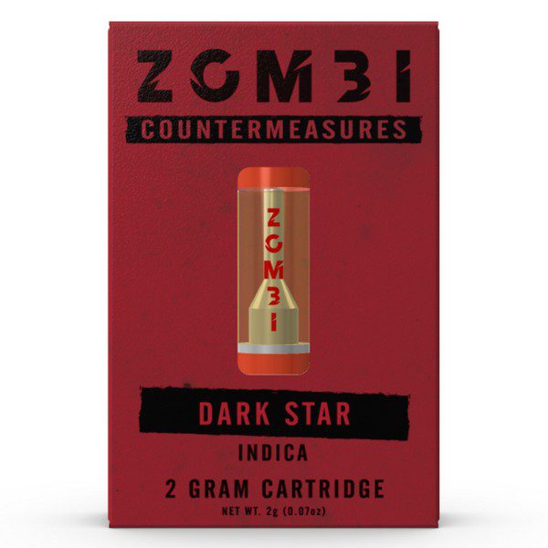 Zombi Countermeasure Cartridge 2G strain: Dark Star (Indica)