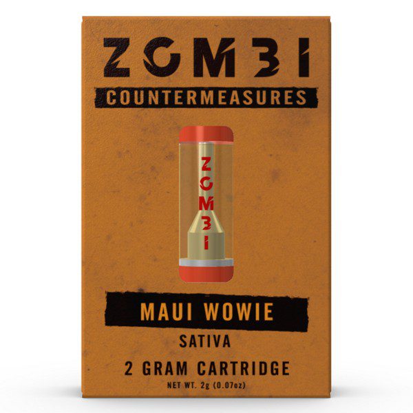 Zombi Countermeasure Cartridge 2G strain: Maui Wowie (Sativa)