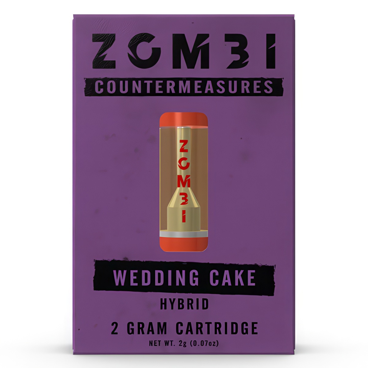 Zombi Countermeasure Cartridge 2G strain: Wedding Cake (Hybrid)