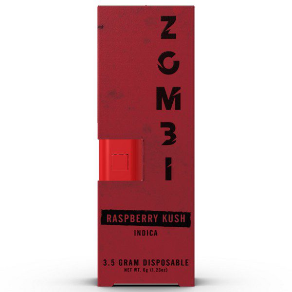 Zombi Countermeasure Disposable 3.5G strain: Raspberry Kush (Indica)