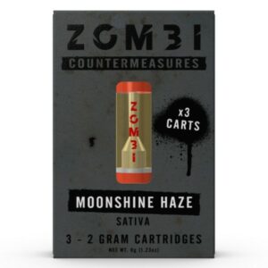 Zombi Countermeasure Triple Cartridge 6G | 3ct variation: Dark Star x Blue Dream x Moonshine Haze (Mix)