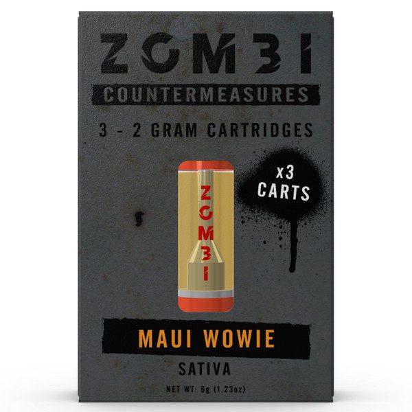 Zombi Countermeasure Triple Cartridge 6G | 3ct Variation: Gorilla OG x Wedding Cake x Maui Wowie (Mix)