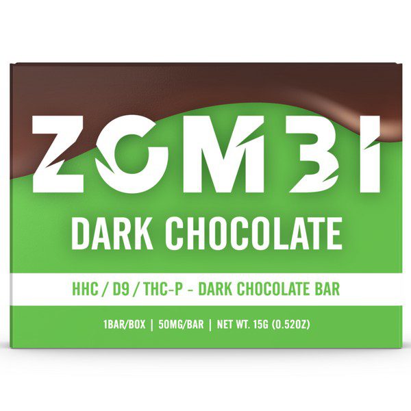 Zombi Mini Chocolate Bar 50mg Strain: Dark Chocolate