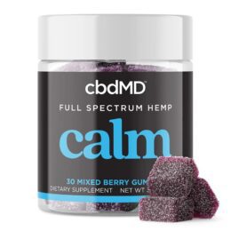 Full Spectrum CBD Calming Gummies FULL SPECTRUM - MIXED BERRY - 30 COUNT - 200 MG CBD : 4 MG THC