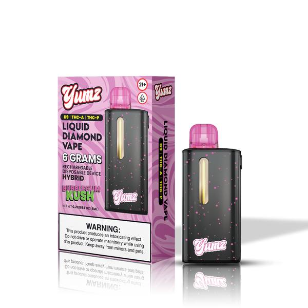 Bubblegum Kush - Hybrid - THC Disposable Vape ( 6 Grams ) ( D9 + THC-A + THC-P )