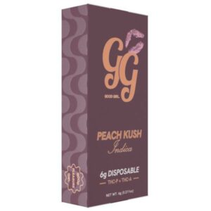 Good Girl THC-P THC-A Disposable 6G: Peach Kush (Indica)