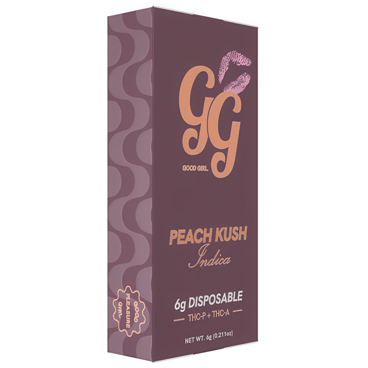 Good Girl THC-P THC-A Disposable 6G: Peach Kush (Indica)