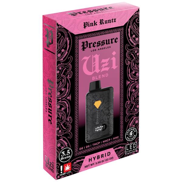 Pressure UZI Blend Disposable 3.5G strain: Pink Runtz (Hybrid)