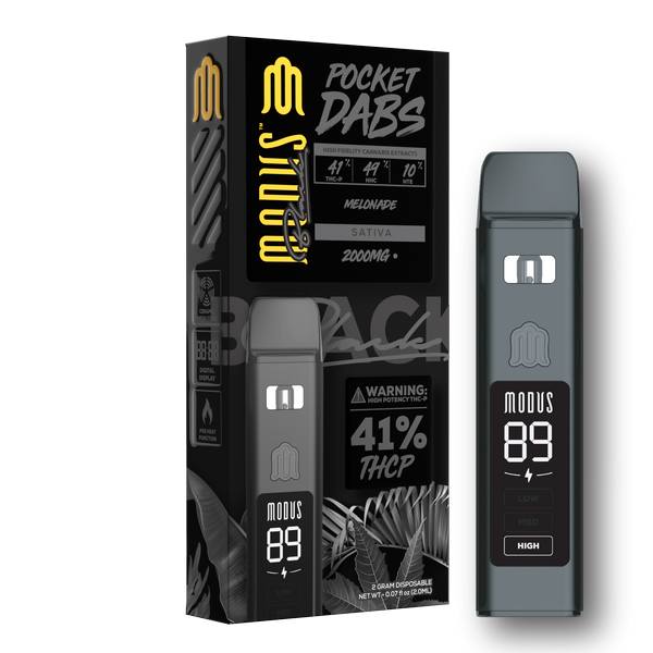 Modus Black Pocket Dabs Vape 2000mg - Melonade