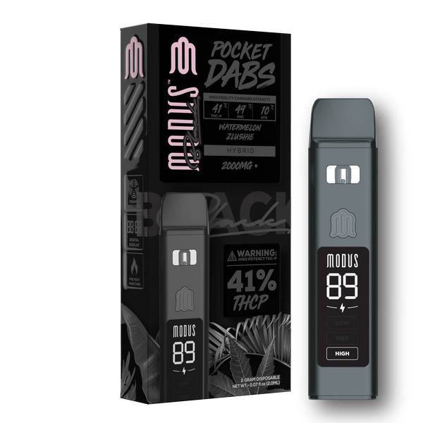 Modus Black Pocket Dabs Vape 2000mg - Watermelon Zlushie