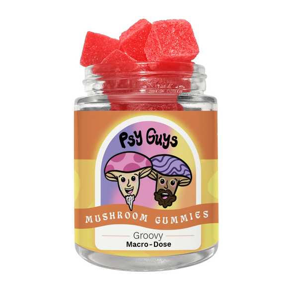 Psy Guys Microdose Mushroom Gummies - Groovy