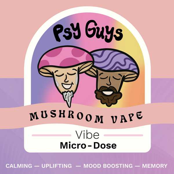 Psy Guys Micro-Dose Mushroom Vape - Vibe