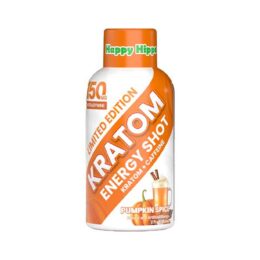 Happy Hippo Kratom Energy Shot 2oz - Pumpkin Spice