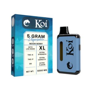 Koi THCA + THCP + Delta 9 THC 5g Disposable Vapes - Moon Berry