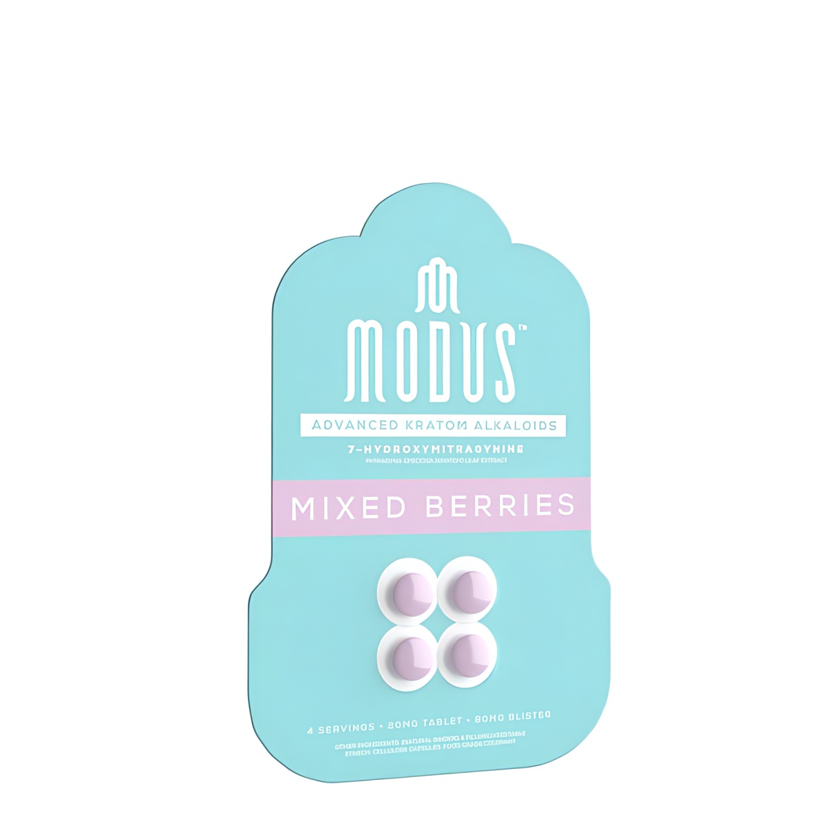 Modus 7-Hydroxymitragynine Tablets 20mg - Mixed berry