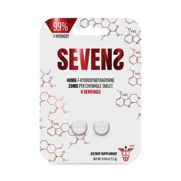 SEVENS Chewable 7-HYDROXY Tablets - 2ct