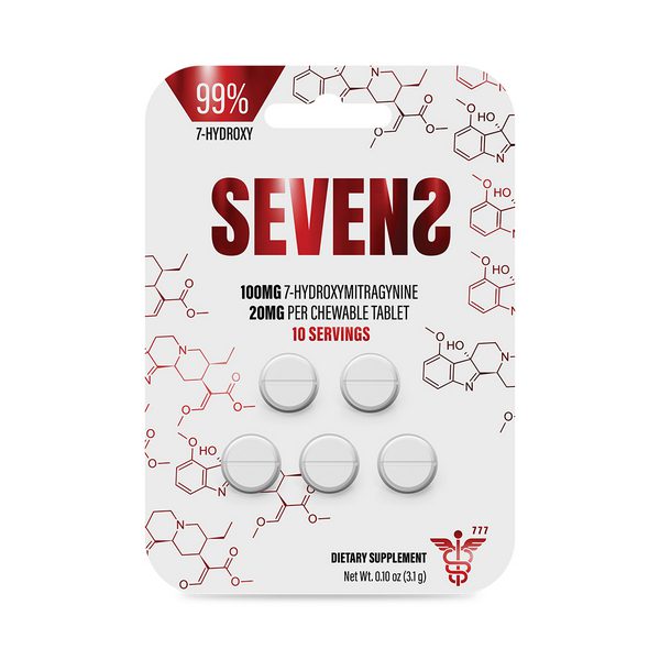 SEVENS Chewable 7-HYDROXY Tablets - 5ct