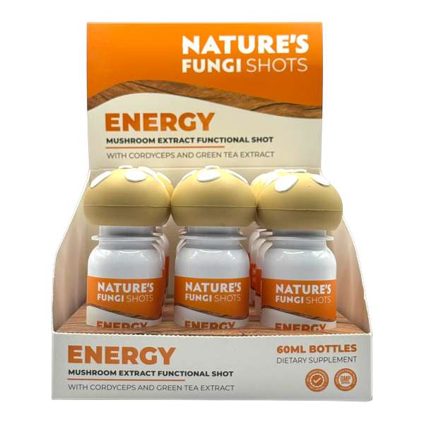 Nature’s Fungi Functional Mushroom Shots 60ml - Energy Blend