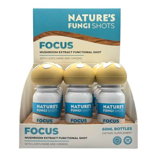 Nature’s Fungi Functional Mushroom Shots 60ml - Focus Blend