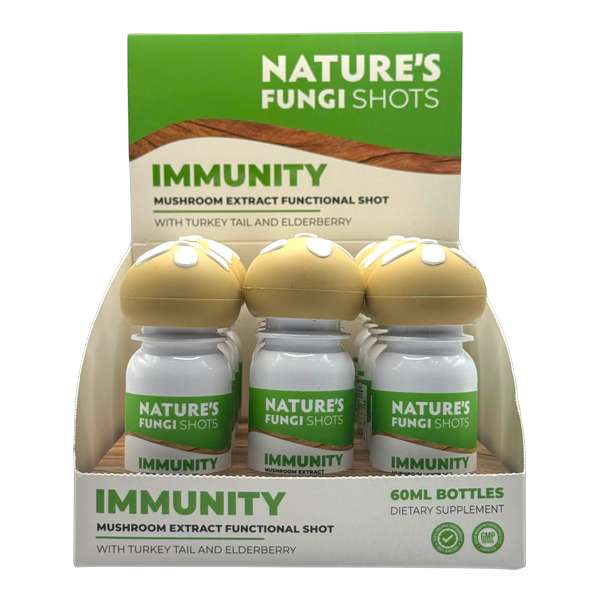 Nature’s Fungi Functional Mushroom Shots 60ml - Immunity Blend