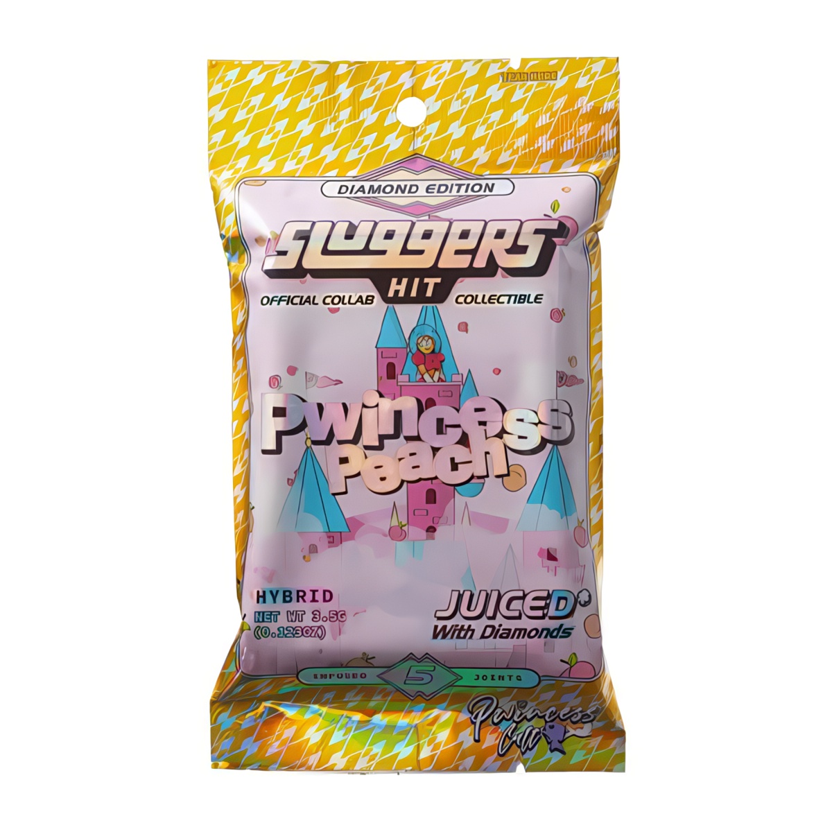 Sluggers Hit Juiced Pre-Rolls 5 Pack - Pwincess Peach