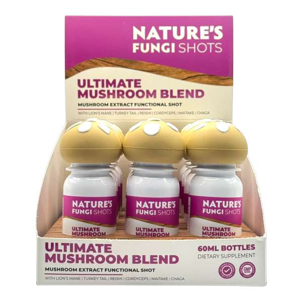 Nature’s Fungi Functional Mushroom Shots 60ml - Ultimate Mushroom Blend