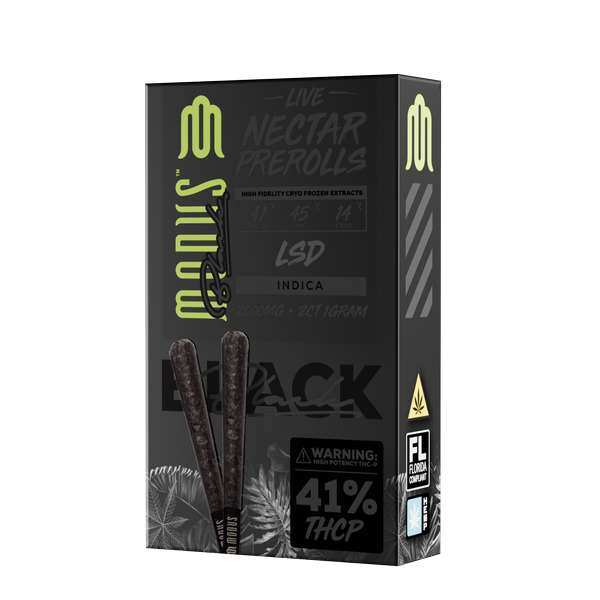 Modus Black Prerolls Joints 2 Count - LSD (Indica)