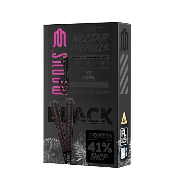 Modus Black Prerolls Joints 2 Count - NYC Diesel (Sativa)