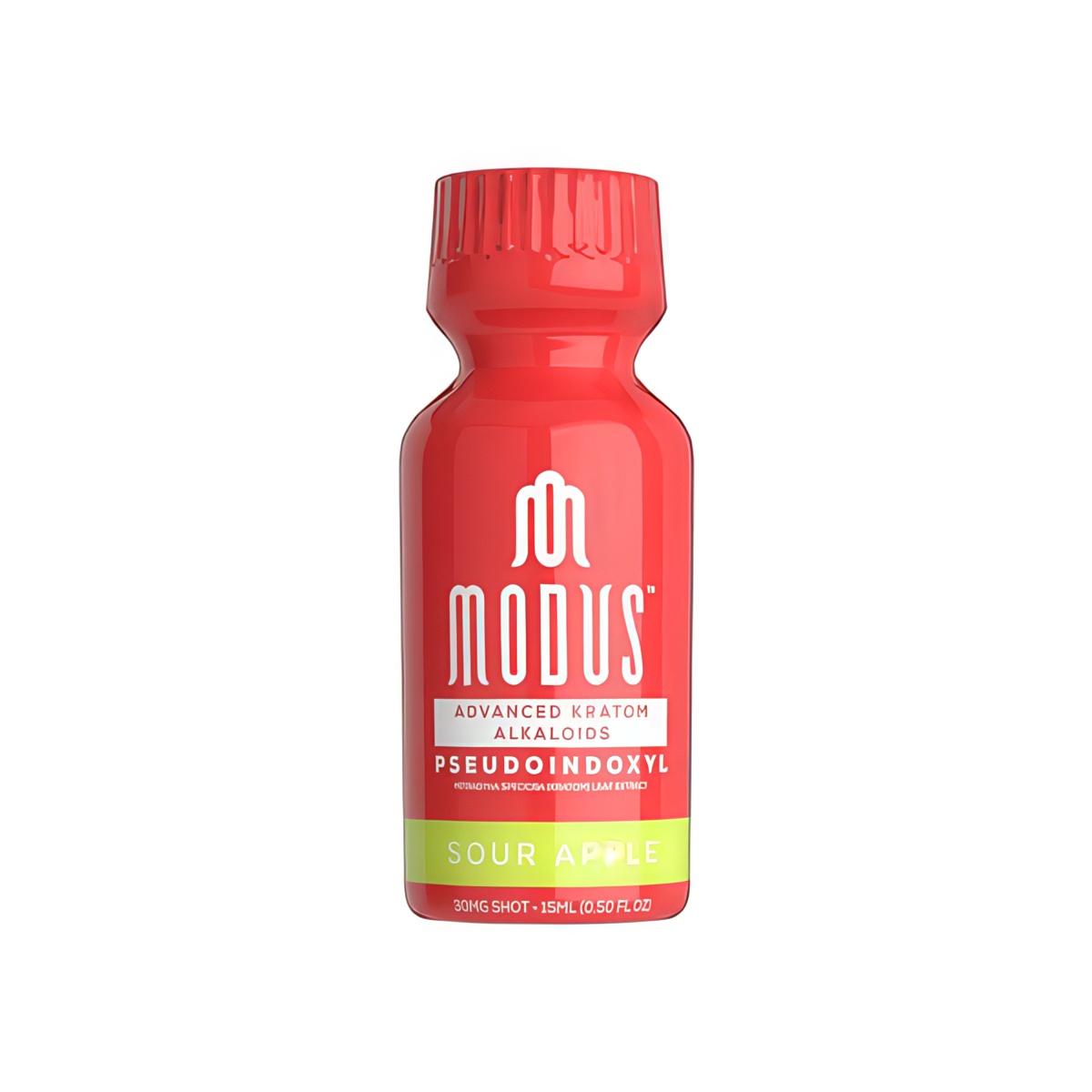 Modus Pseudo Kratom Shots 15mL - Sour Apple