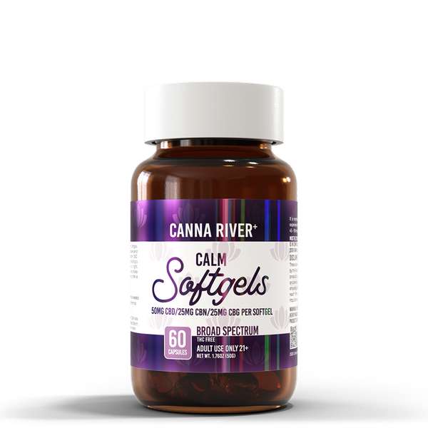 Calm Spectrum CBD Softgels 60ct