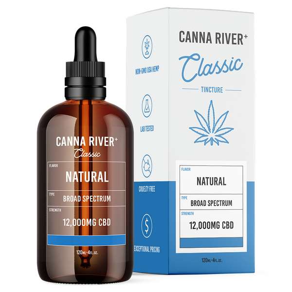 Broad Spectrum CBD Classic Tincture - Natural - 120mL