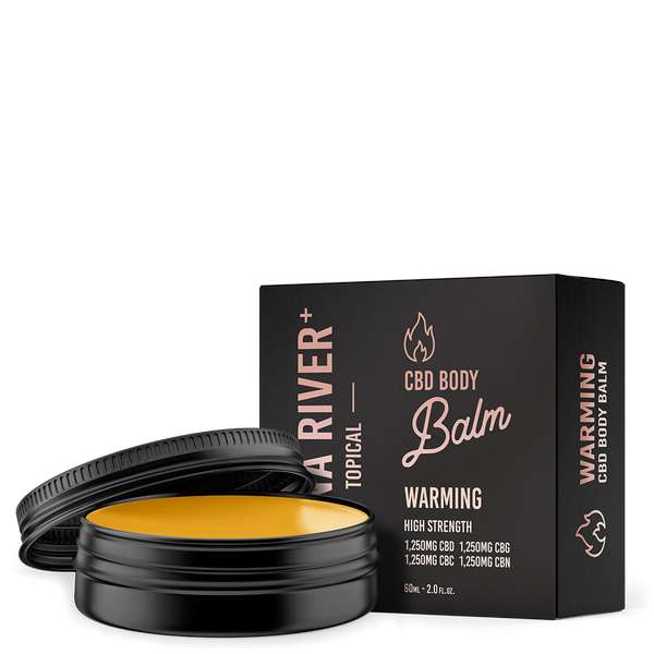 Canna River⁺ Broad Spectrum CBD + CBC + CBG + CBN Body Balm 2oz - Warming