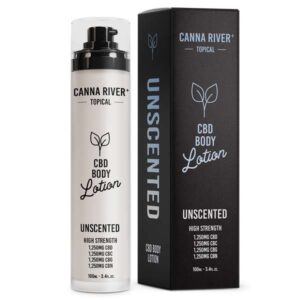 Broad Spectrum CBD + CBC + CBG + CBN Body Lotion 3.4oz - Unscented