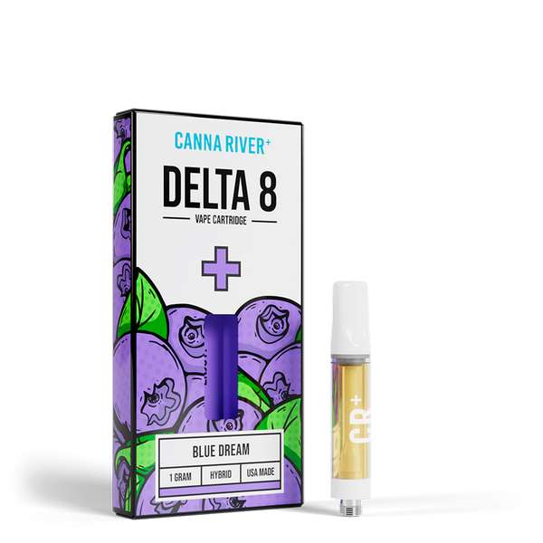 Canna River⁺ Delta-8 Cartridge 1 Gram - Blue Dream (Hybrid)