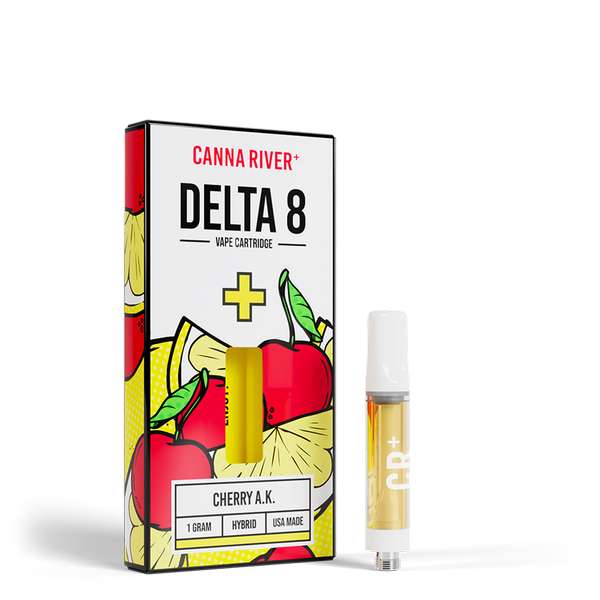 Canna River⁺ Delta-8 Cartridge 1 Gram - Cherry AK (Hybrid)
