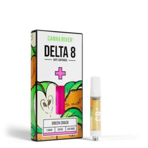 Canna River⁺ Delta-8 Cartridge 1 Gram - Green Crack (Sativa)