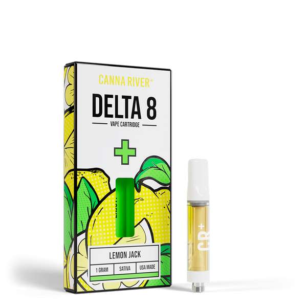 Canna River⁺ Delta-8 Cartridge 1 Gram - Lemon Jack (Sativa)