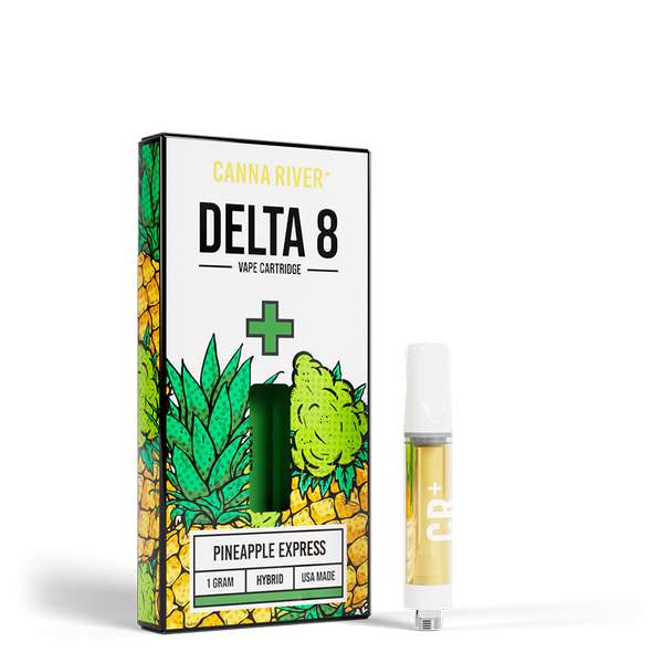 Canna River⁺ Delta-8 Cartridge 1 Gram - Pineapple Express (Hybrid)